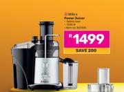 Milex 1200W Power Juicer 