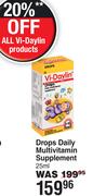 Vi-Daylin Drops Daily Multivitamins Supplement-25ml