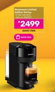 Nespresso Limited Edition Vertuo