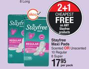 Stayfree Maxi Pads-Per Pack