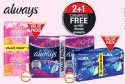 Always Platinum Ultra Thin Pads Value Pack (Extra Long)-12 Per Pack