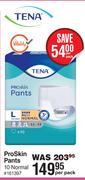 Tina Pro Skin Pants (Normal)-10 Per Pack