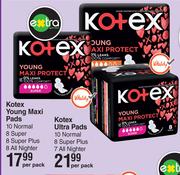 Kotex Young Maxi Pads-Per Pack