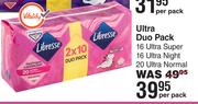 Libresse Ultra Duo Pack-Per Pack