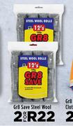 GR8 Save Steel Wool-For 2