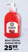 Nature Collection Hand Wash-400ml Each