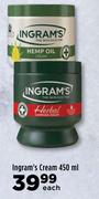 Ingram's Cream-450ml Each