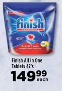Finish All In One Tablets-42's Each