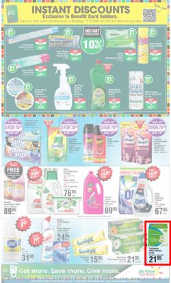 Dis-Chem : Your Healthy Living Pharmacy (23 June - 17 July 2022), page 15