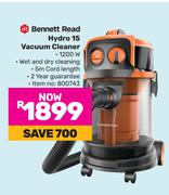 Bennett Read Hydro 15 Vacuum Cleaner