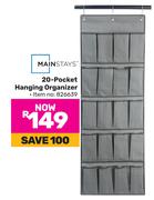 Mainstays 20-Pocket Hanging Organizer