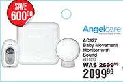 AngelCare AC127 Baby Movement Monitor With Sound 219575