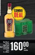 Red Heart Spiced 750ml & Hall & Bramley Lemonade Cans 6 x 200ml-Per Combo