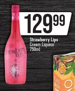 Strawberry Lips Cream Liqueur-750ml