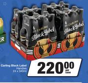 Carling Black Label Handies-24 x 340ml Per Case