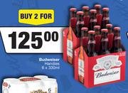 Budweiser Handies-For 2 x 6 x 330ml