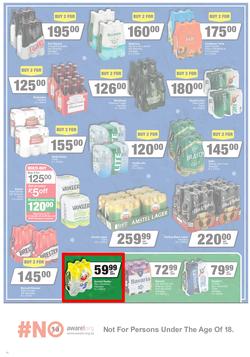 SUPERSPAR EASTERN CAPE : Our Best For Less (26 October - 7 November 2021) Valid In | Bluewater Bay, Amalinda, Knysna, Heather Park, Jeffery's Bay, Rosehill, Protea, Sedgefield, Spandau, page 15