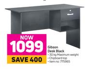 Gibson Desk Black