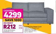 Tranquility Grey Sleeper Couch