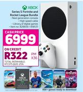 Xbox Series S Fortnite & Rocket League Bundle