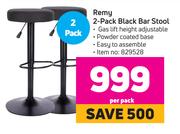 Remy 2 Pack Black Bar Stool-Per pack