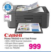 Canon Pixma TR4540 4 In 1 Ink Printer