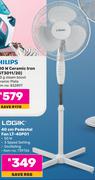 Logik 40cm Pedestal Fan LT-40P01
