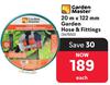 Garden Master 20m X 122mm Garden Hose & Fittings 347650-Each
