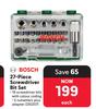 Bosch 27-Piece Screwdriver Bit Set 230207-Each
