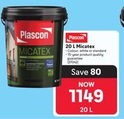 Plascon Micatex 27042-20Ltr