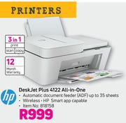 HP Deskjet Plus 4122 All-In-One Printer