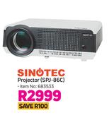 Sinqtec Projector SPJ-86C