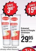 Eskamel Acne & Pimple Ointment-20g Each