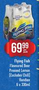 Flying Fish Flavoured Beer Pressed Lemon Handies-6 x 330ml Per Pack