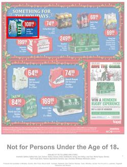 SPAR Eastern Cape (22 Oct - 3 Nov 2019). Only Available at Selected Stores in the Eastern Cape. Excluding Mthatha, page 15