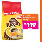 Nescafe Ricoffy Pouch-800g Each