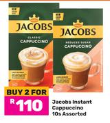 Jacobs Instant Cappuccino Assorted-For 2 x 10s