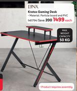 LINX Kratos Gaming Desk 461794