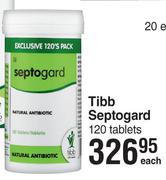 Tibb Septogard-120 Tablets