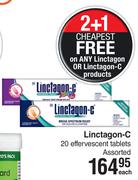 Linctaagon-C 20 Effervescent Tablets-Each