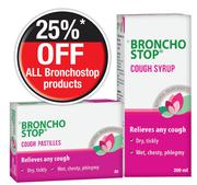 Bronchostop Cough Pastilies-20 Pastilies
