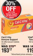 Cal-C-Vita Immune Support-30 Effervescent Tablets
