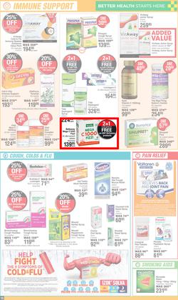 Dis-Chem : Month End Savings (11 July - 11 August 2024), page 15