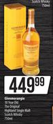 Glenmorangie 10 Year Old The Original Highland Single Malt Scotch Whisky-750ml