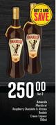 Amarula Marula Or Raspberry Chocolate & African Baobab Cream Liqueur-For 2 x 750ml