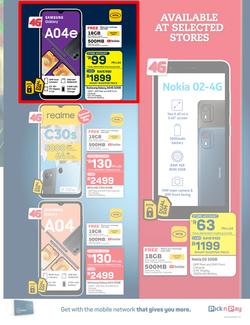 Pick n Pay : Cellular Deals (21 August - 08 October 2023), page 15