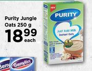 Purity Jungle Oats-250g Each