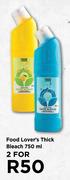 Food Lover's Thick Bleach-For 2 x 750ml