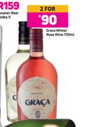 Graca White/Rose Wine-For 2 x 750ml