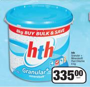 HTH Granular+ Mineralsoft Pool Chlorine-8Kg Each
